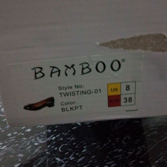 BRAND NEW BAMBOO TWISTING-01 BOWKNOT SLIP-ON WOMEN"S FLAT SHOE R3 - Picture 16 of 16